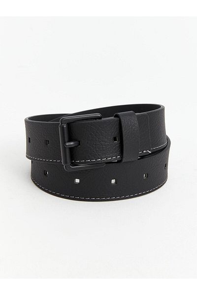 LC Waikiki Lcw Accessories - Boy's Black Leather Look Belt