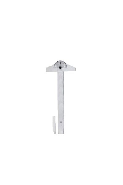 HATAS T Riglă cu cap mobil Mica Thin Bizote Minkale Tăblie acrilic 65 cm 1180