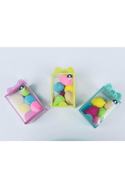 MT 6-Piece Mini Colorful Makeup Sponge