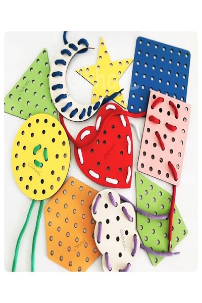 Okhool Stringing Shapes - Hand Muscle Development - Skill Set