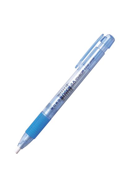 Tombow Pencil Eraser Mono Knock 3.8 Mm Blue 10 Pieces - Pack of 10 Pieces