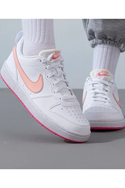 Nike Borough Low Recraft White Youth Casual Sports Shoes