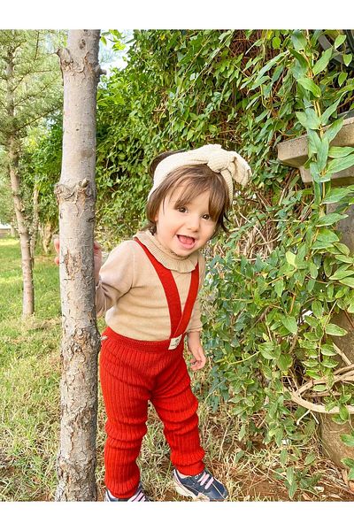 Pijamayo Flexible Knitwear Unisex Overalls - Cross Strap and Adjustable Length