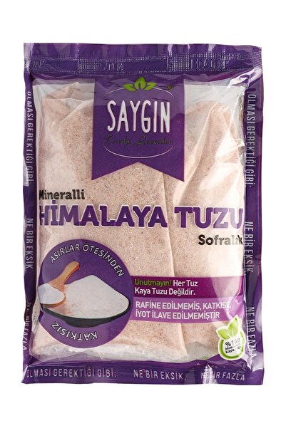 Saygın Himalaya Kaya Tuzu - Öğütülmüş 500 Gr.