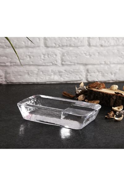 Paşabahçe El Imalatı Puro Küllüğü - Cam Küllük - Cam Kül Tablası