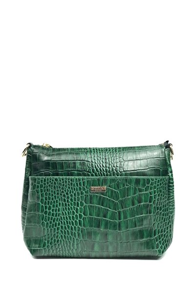 Skarlet حقيبة كتف من الجلد الطبيعي