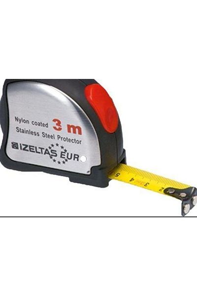 İzeltaş 0588150013 Strip Meter 3 Meters with Chrome Stop