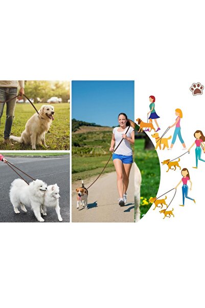 Rebel Dog Premium Hakiki Deri Eller Serbest Çok Fonksiyonlu Omuzdan Ve Belden Kullanılır, 1.5cm//300cm