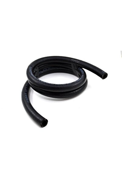 Adam 1 Metre 8mm Takviyeli Akaryakıt Dizel Benzin Hortumu Siyah Uyumlu