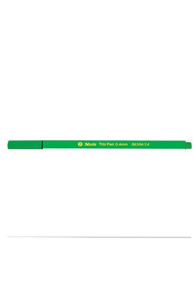 Masis Trio Pen 0.4 MM Light Green S6504-14(10 pieces)