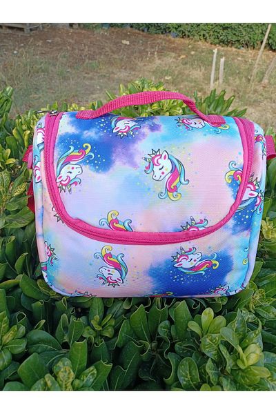 Esbuik Cutie de prânz cu model Thermo Unicorn cu caracteristică termos