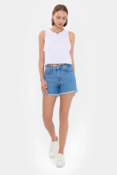Hiccup Αμάνικο Crop Top με λαιμόκοψη