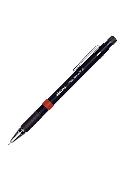 Rotring Visumax Versatil Black Pen - 0.7 Mm, 2089096 -12-Pack
