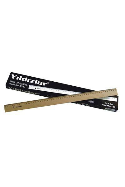 YILDIZLAR HOME Stars Standard Ruler Board 50 Cm 123---12 Liters