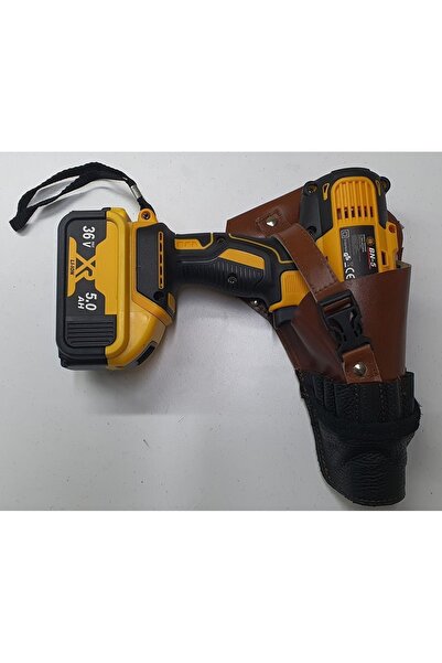 AFİ LEATHER Hakiki Deri Şarjlı Matkap Çantası Bel Tipi ( Matkap Ilanı Değildi...