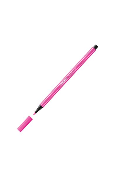 Stabilo Felt Tip Paint Pen (10 Pieces) 1 Mm Highlighter Pink 68/056