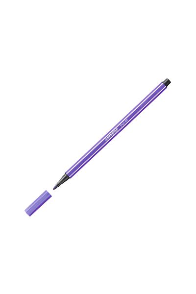 Stabilo 1 mm Purple Felt Tip Paint Pen - 68/55 (10 Pieces)
