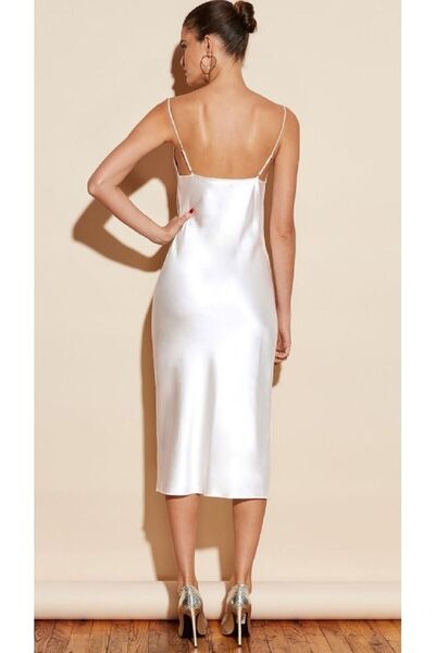 Dien Γιακάς με επένδυση από σατέν φόρεμα