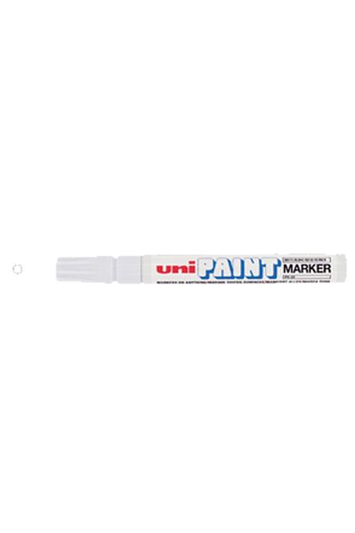 UNİ-BALL Uni-Ball White Marker Paint - 2.2-2.8 Mm, Px-20 Model (12 Pieces)