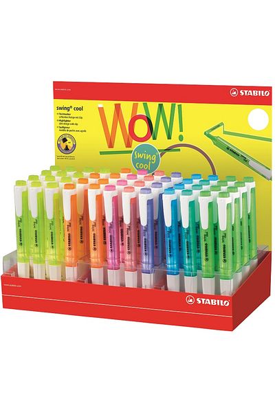 Stabilo Highlighter Swing Cool 48 Li Stand 275/48-1-1-lı-std