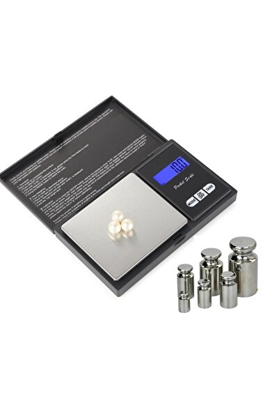 Janva Professional Hassas Terazi 500 gram Kapasiteli 0.1 Hassasiyetli Dijital...