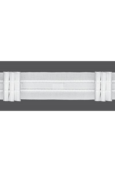 ATMACA TUHAFİYE 10 metri 3 cm plisat cortina spuma - bandă cortină (3 bucăți plisat buton snap-on)