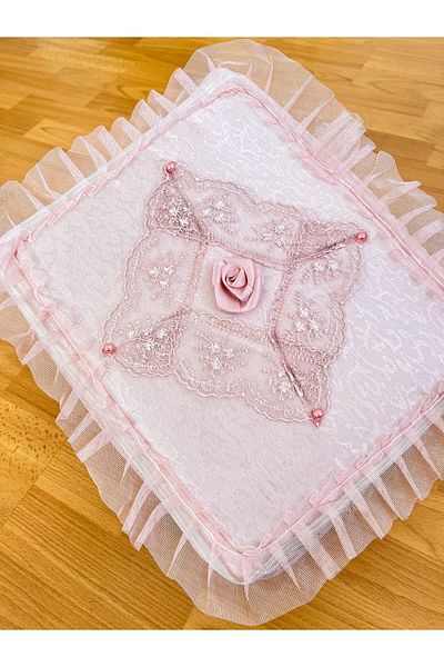 AYHANHOME Bridal Model Bundle Promise Dowry Container Powder Engagement Hurcu 35x30