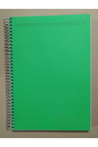 DEFTERSAN 200 Sheets Checkered A4 Plastic Cover