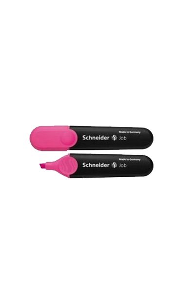 SCHNEIDER Pink Highlighter Jöb Pen - 150 Model (10 Pcs)