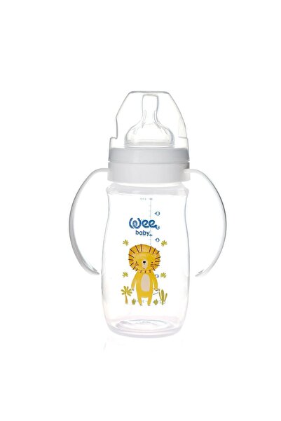 Wee Baby Safari PP Baby Bottle 250ml - With Handle, Model 484