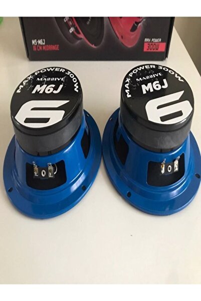 Massive Ms-m6j Mıdrange 16cm 120rms Max Power 350w
