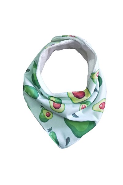 Lulunun Renkleri Liquid Proof Reversible Baby Drool Scarf and Baby Bib