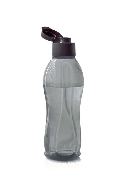 Tupperware Black Eco Bottle KK 1L - Limited Capacity