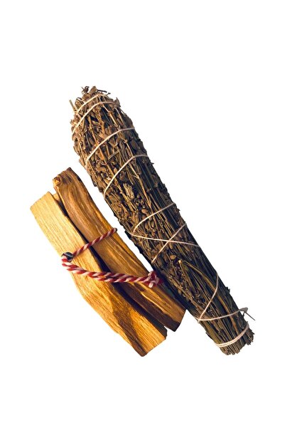 vira shop Nazar İçin  -Negatif Enerji Arınma Palo Santo ve Adaçayı Tütsüsü Yo...