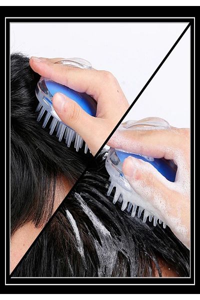 safestore 120ml Plastic Hair Dye Refillable Bottle Applicator Hair Coloring Comb + Hair Massage Comb
