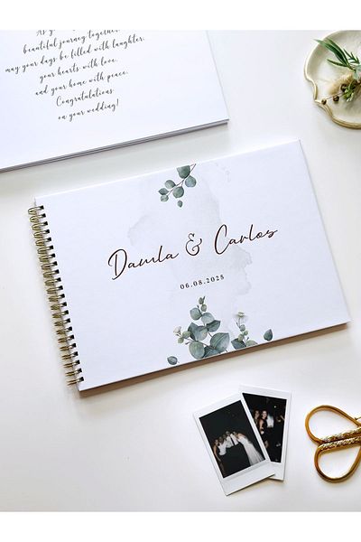 Norm Design Wedding, Engagement, Wedding, Birthday Guest & Guest Memory Notebook Album