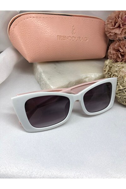 Di Caprio Ode Cat Eye White Women's Sunglasses