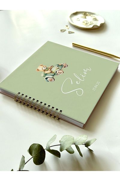 Norm Design Memory Book for Baby - Diary, Birthday, Pregnancy Agenda