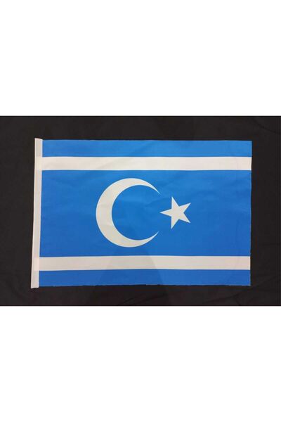 ötüken Irak Türkmeneli Bayrağı Baskılı Saten Bayrak