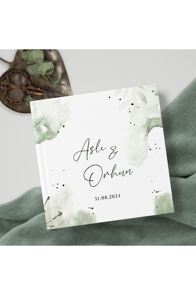 Norm Design Wedding - Engagement, Wedding Guest & Visitor Memory Book