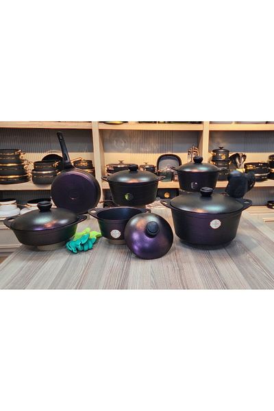 Almanar Marble granite pot set