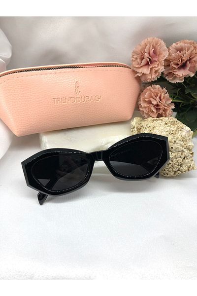 Di Caprio Gamy Design Black Women's Sunglasses