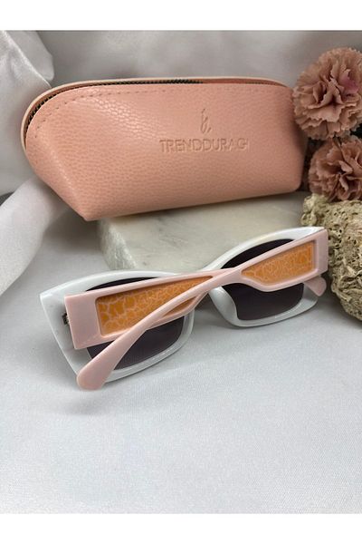 Di Caprio Ode Cat Eye White Women's Sunglasses