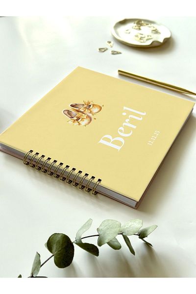 Norm Design Carte de memorie pentru bebeluși și copii - Jurnal, Jurnal de naștere, Agenda gravidelor