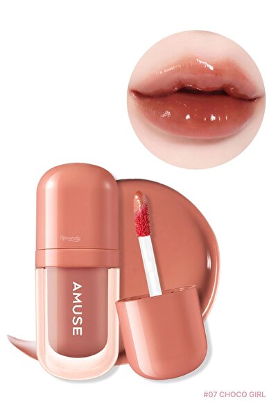 Amuse Bebe Tint (KORENDY) Meyve Özlü Dolgunlaştırıcı Ve Besleyici Yağlı Tint 3.8gr #07 Choco Gırl