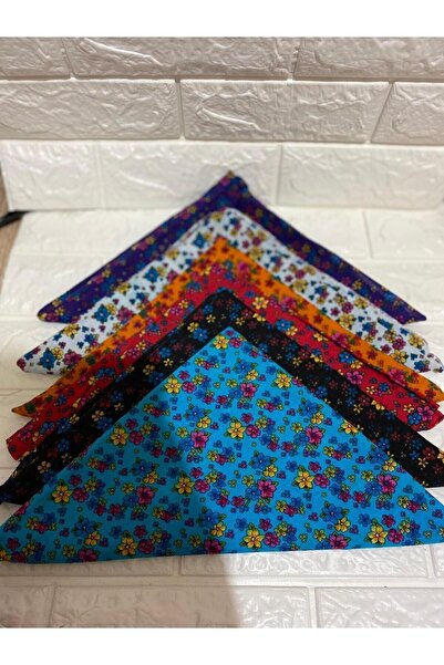 sema aksesuar 6 штук жіночих бавовняних хусток з квітковим візерунком - банда...