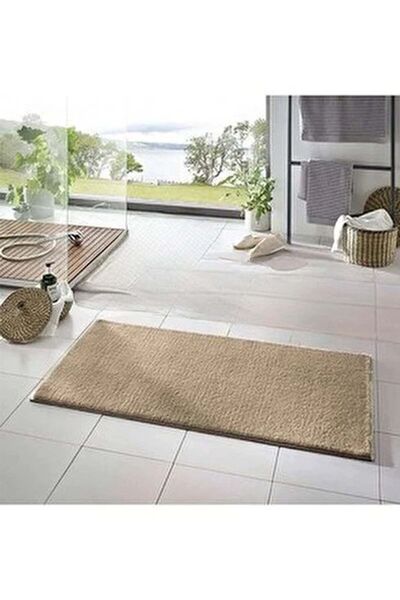 Balat Halı Banyo Paspası 1 Adet 50x80 Peluş Kaymaz Taban Yıkanabilir Banyo Halı Banyo Paspası