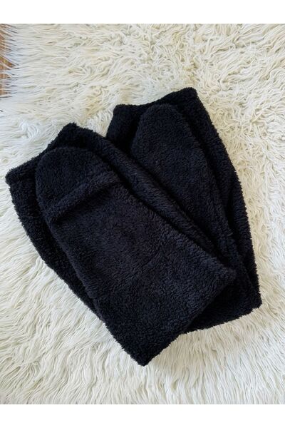 kubbe Теди плюшени чорапи за сън Welsoft до коляното Домашни чорапи за топли крака Дълги чорапи