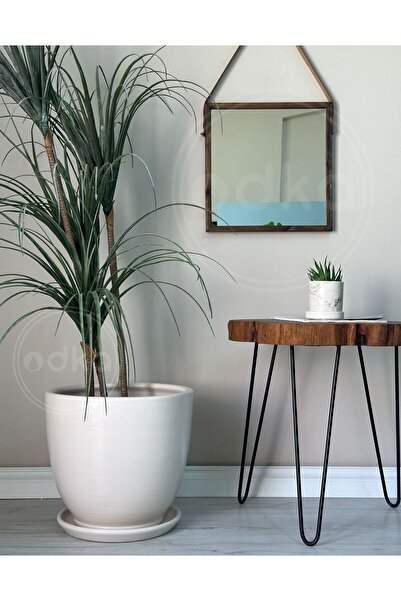 odka 20litre Klasik Saksı Tabaklı 30x30 Ekru