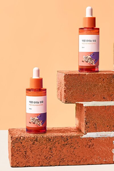 Round Lab Soybean Panthenol Ampoule (KORENDY) Kırışıklık Karşıtı Ve Nemlendirici Soya Fasulyeli Ampul 50ml